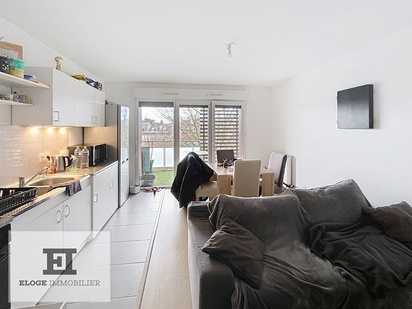 Appartement 2 pièces de 45m² avec balcon et parking - Rouen gauche - Secteur Saint Julien