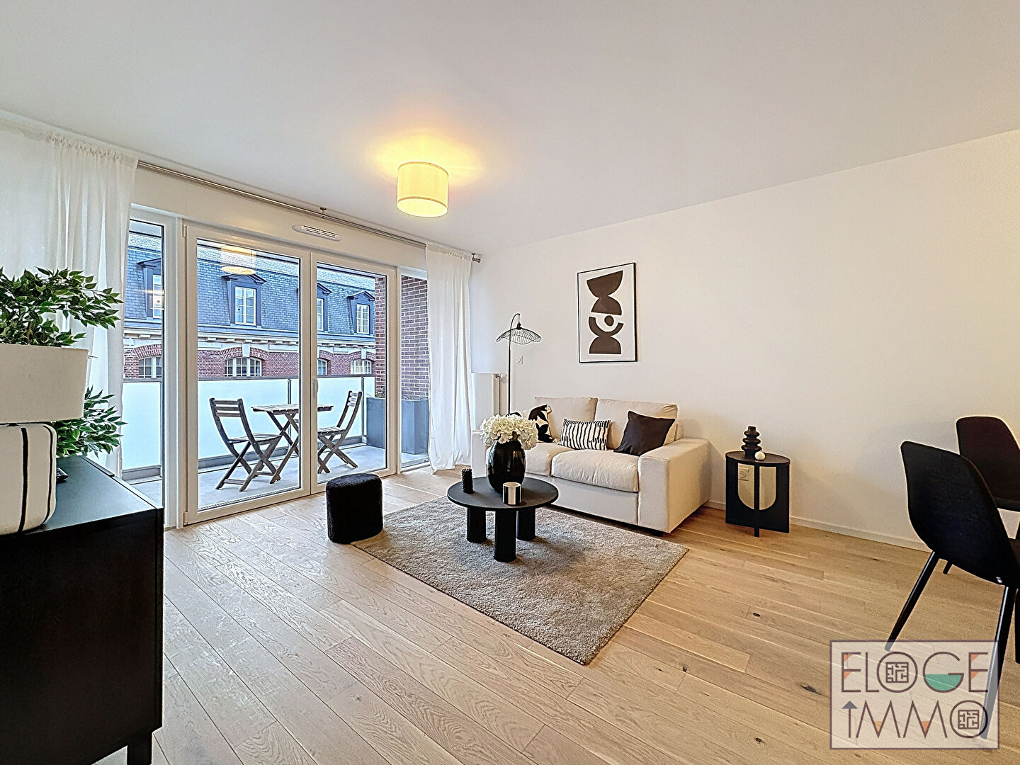 Appartement Rouen t3 moderne avec terrasse