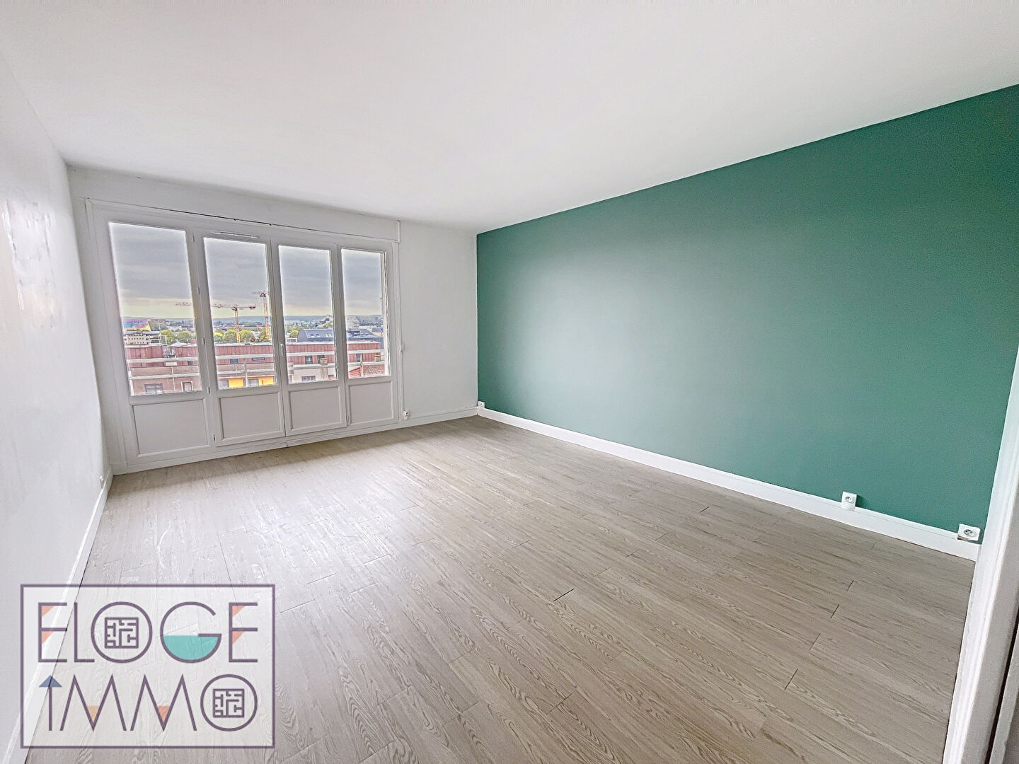 Appartement 4 pièces de 97m² - Rouen droite - Secteur Préfecture - Balcon et box