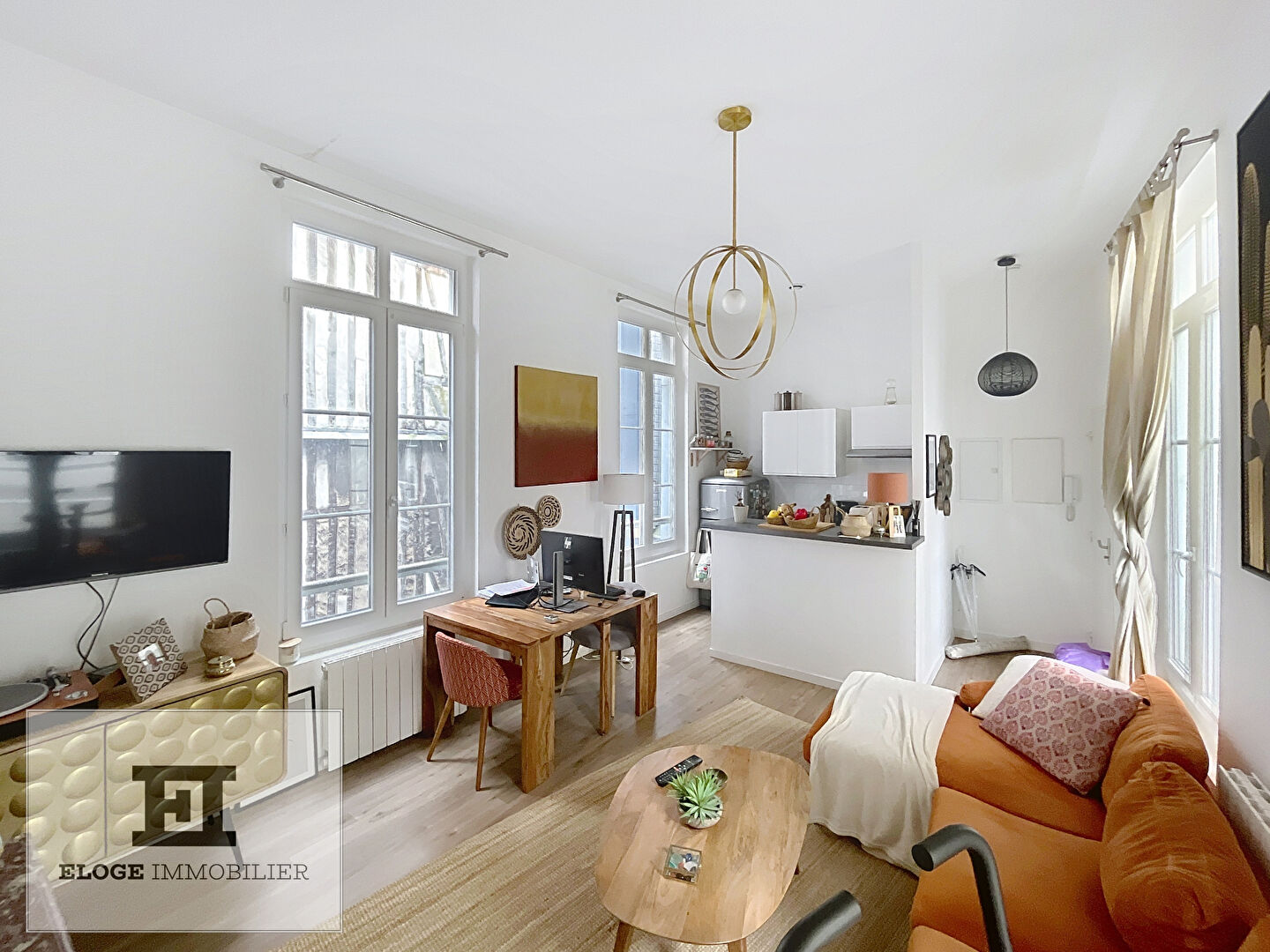 Appartement 3 pièces de 56m² - Rouen droite - Secteur Place du Vieux Marché