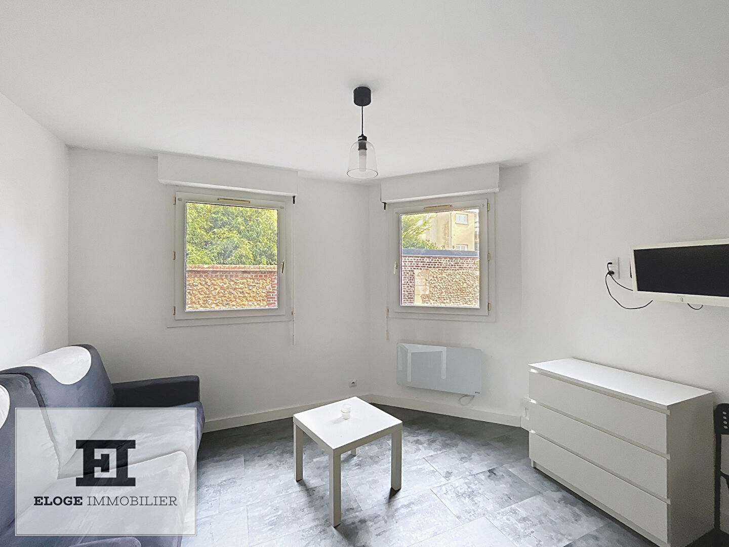 Appartement 1 pièce meublé de 23m² - Rouen droite - Secteur Cauchoise