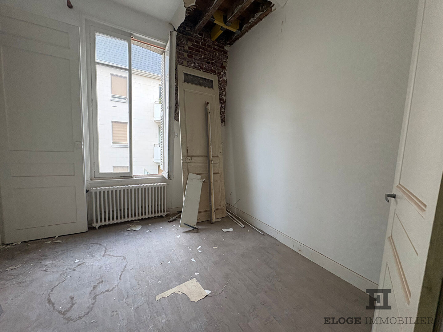 Appartement à vendre - Plateau à aménager - 43 m² - 1 chambre - Rouen proche gare