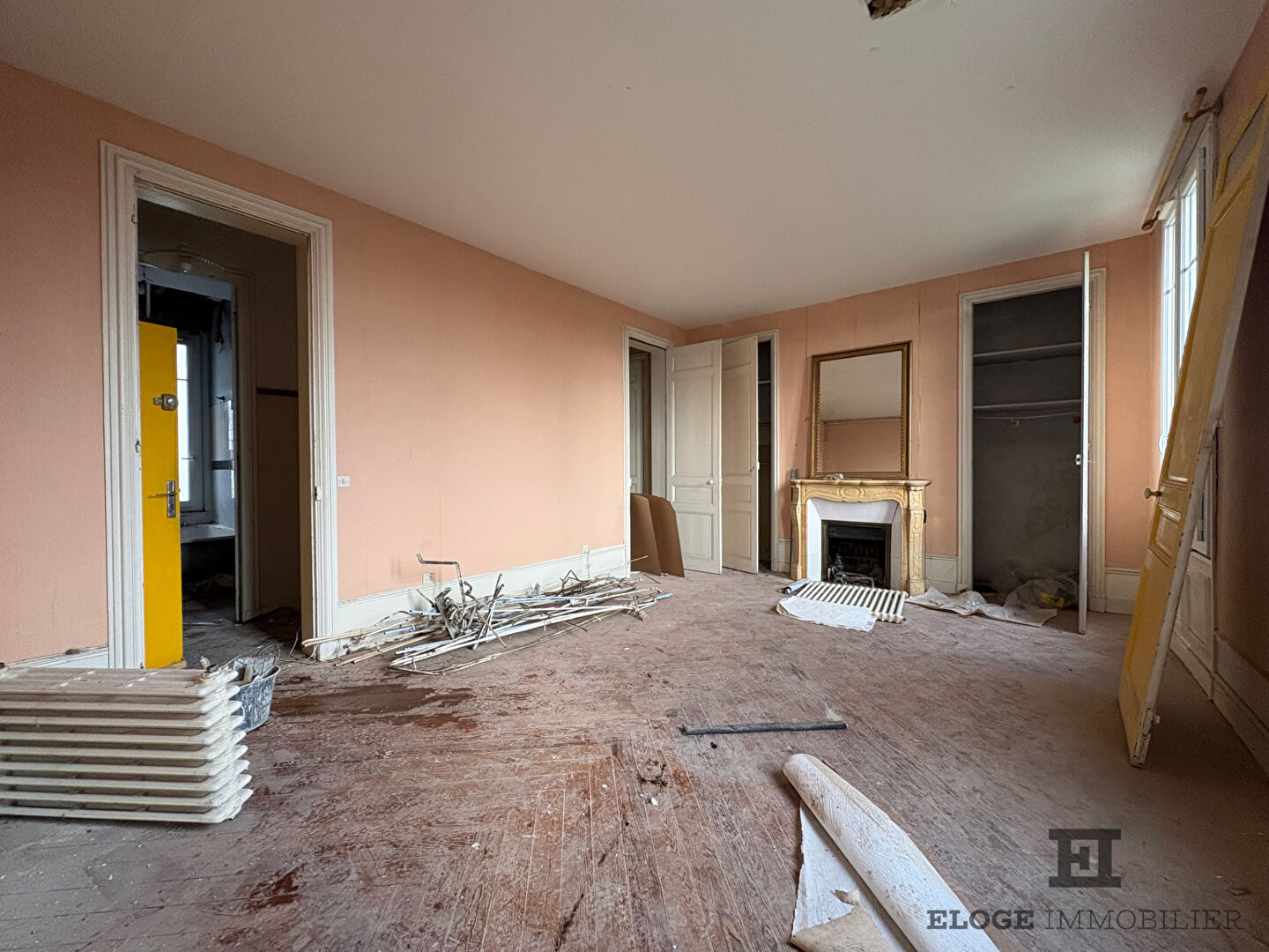 Appartement à vendre - Plateau à aménager - 54 m² - 1 chambre - Rouen proche gare