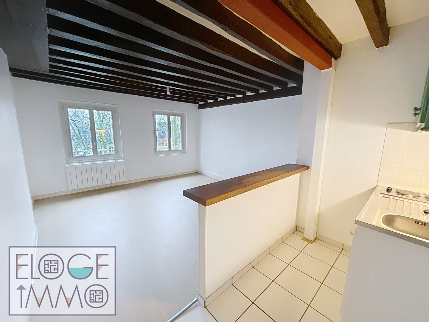 Appartement 2 pièces de 36m² - Rouen droite - Secteur St Hilaire / CHU