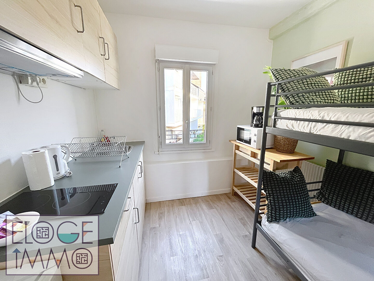 Appartement 1 pièce meublé - Rouen gauche - Secteur Jardin des Plantes / Méridienne