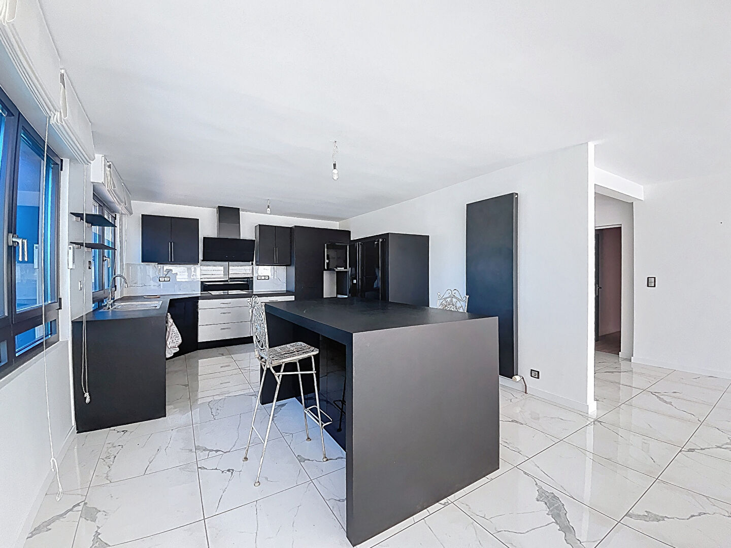 Maison contemporaine de plain pied secteur Résidentiel