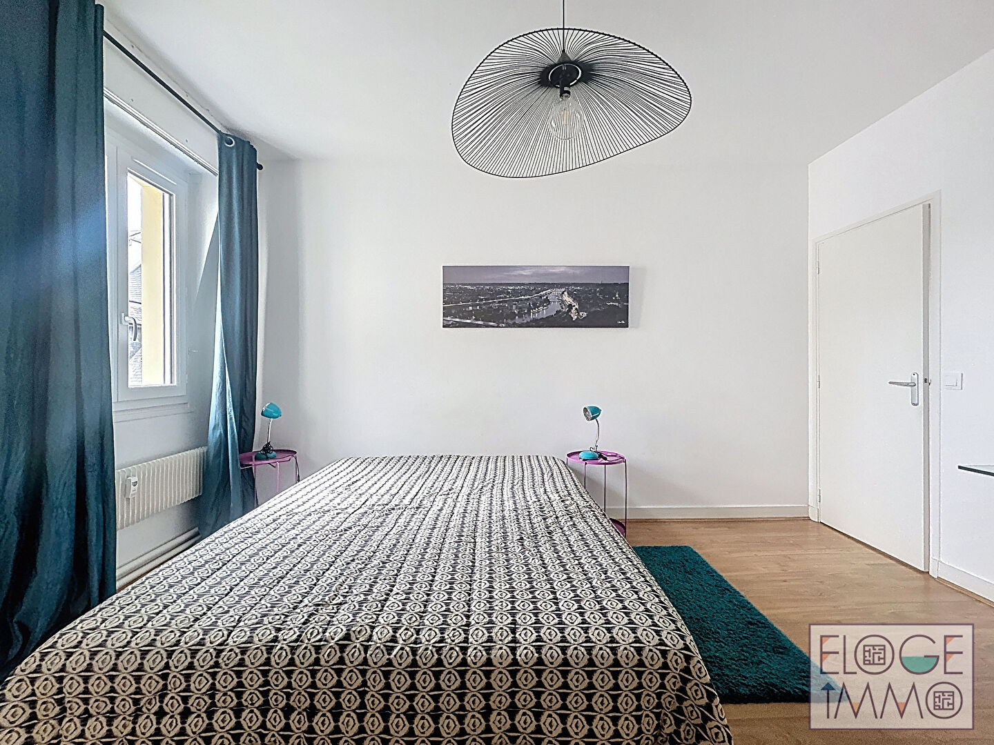 Appartement deux chambres, ascenseur!