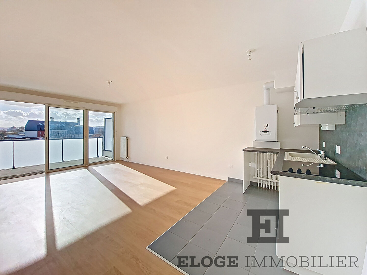 Appartement Rouen T3 récent, terrasse, ascenseur et parking