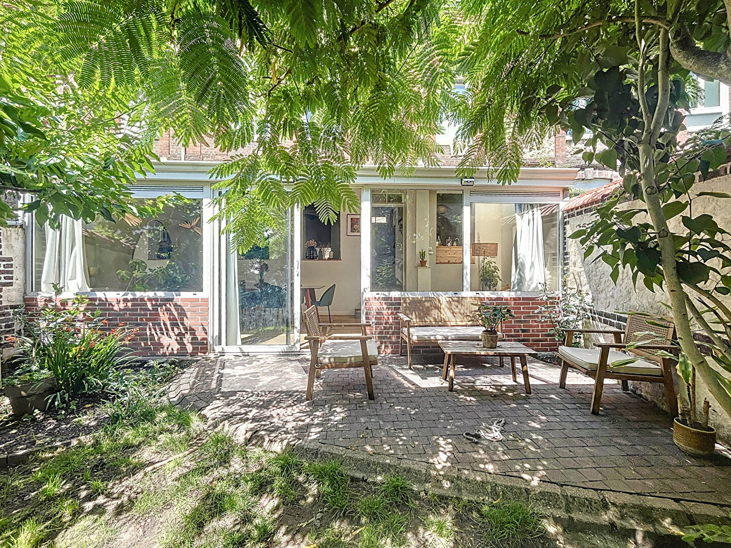 Maison 3 chambres Centre Rouen avec jardin