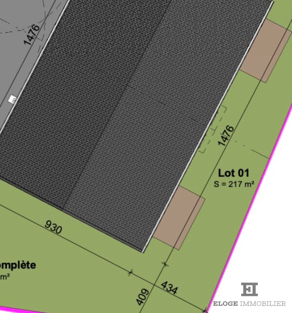 À VENDRE - Terrain à bâtir 217 m² - Secteur calme