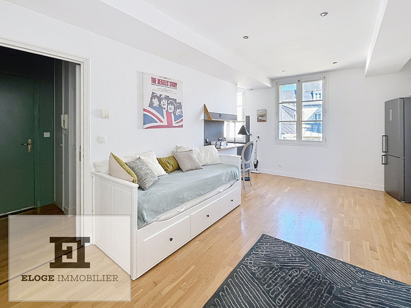 Appartement 1 pièces meublé de 31m - Rouen droite - Secteur Cathédrale - Hypercentre