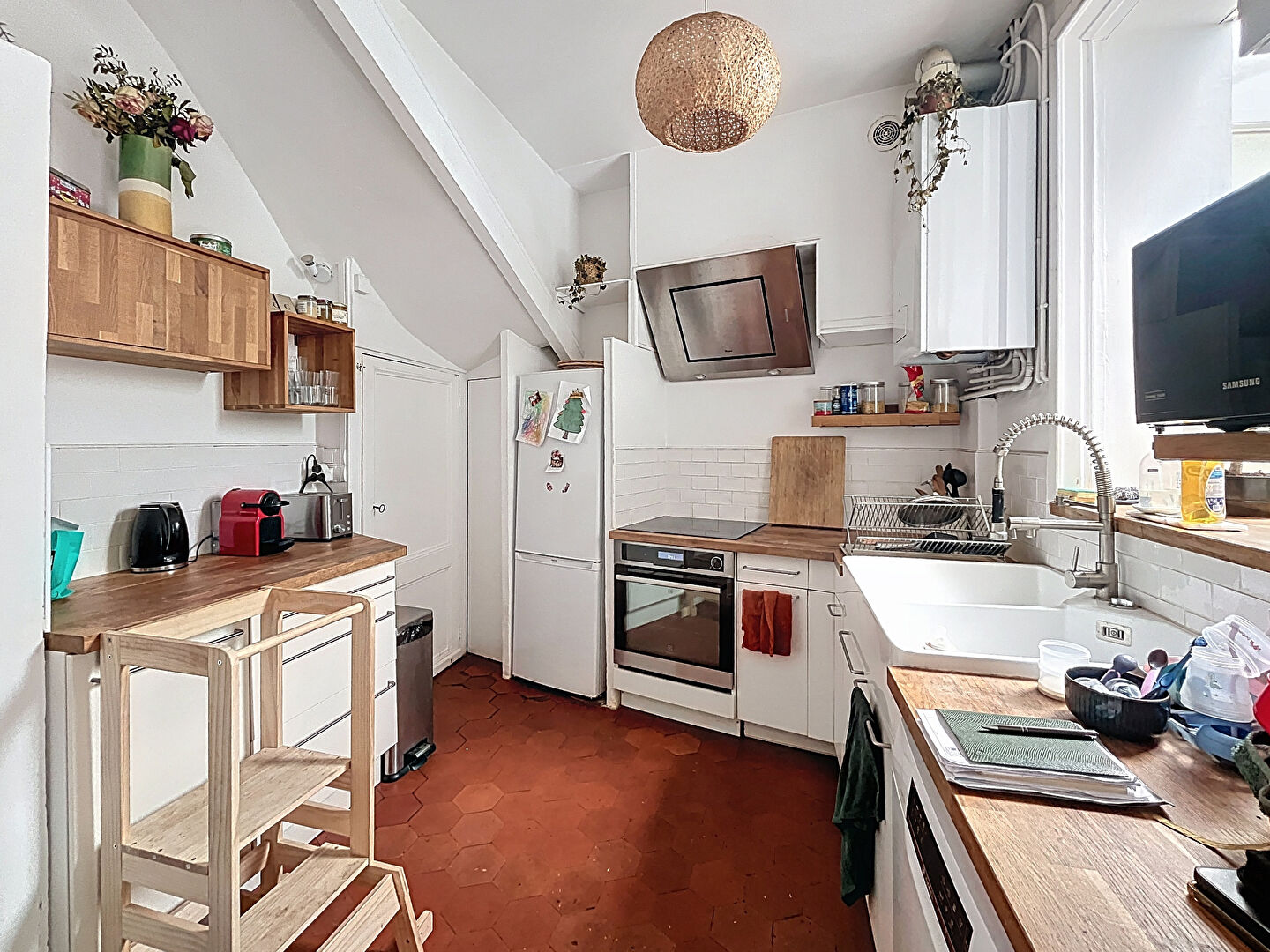 Maison 3 chambres Centre Rouen avec jardin