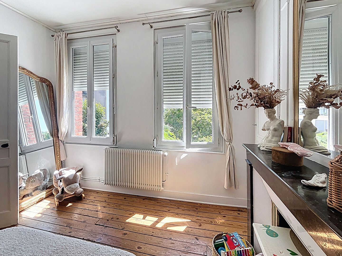 Maison 3 chambres Centre Rouen avec jardin