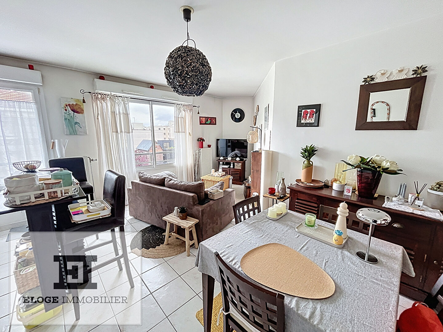 Appartement 2 pièces de 42m² avec parking - Rouen gauche - Secteur Clinique Mathilde