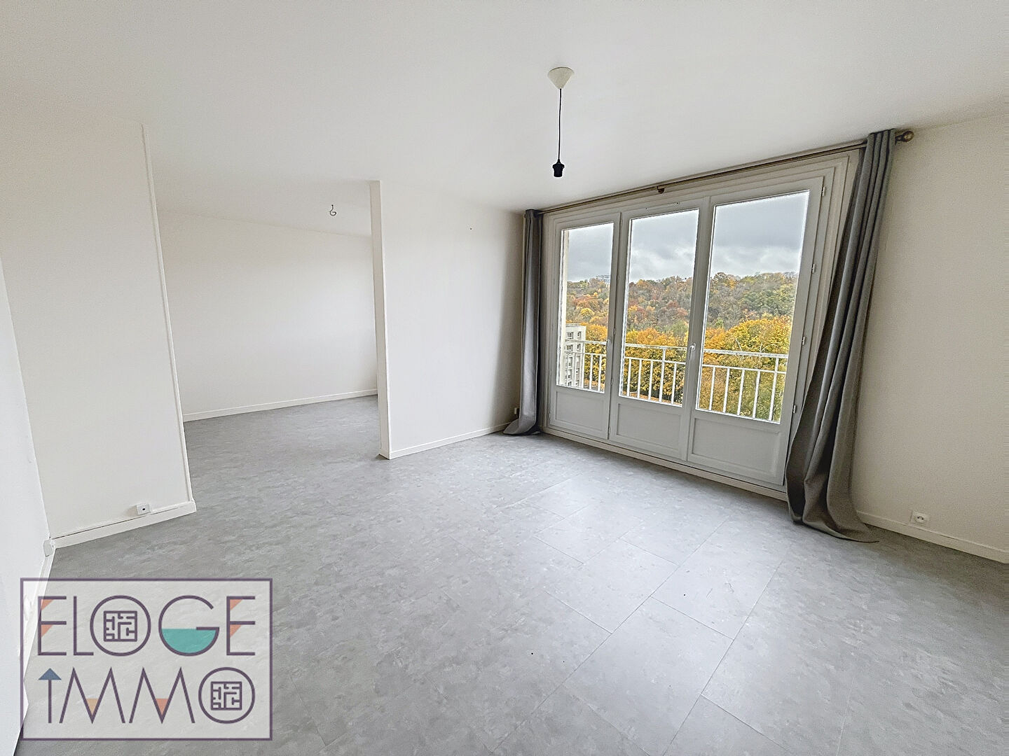 Appartement 4 pièces de 70.89m²  - Rouen Droite - Secteur Vallon Suisse - Résidence Beauregard