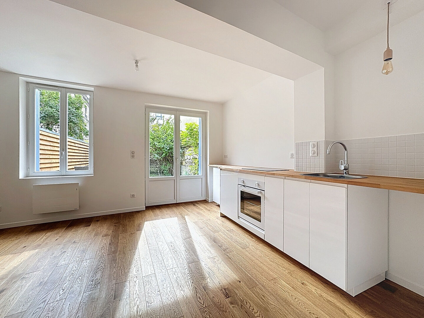 STUDIO AVEC JARDIN - GARE - ROUEN