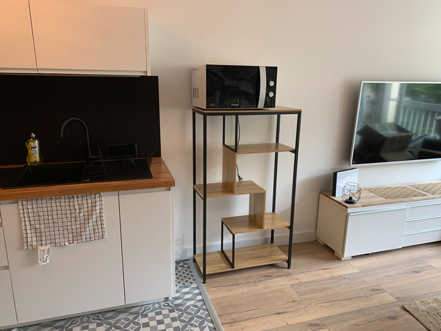 Appartement 2 pièces meublé de 39m² refait à neuf  - Rouen droite - Secteur Théâtre des Arts / Quai de la Bourse
